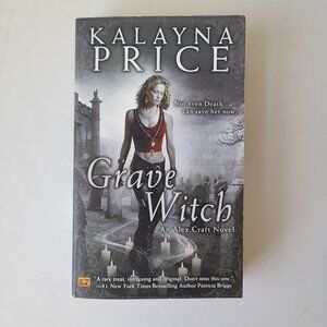 Book Grave Witch Signed Price Alex Craft 1 MMPB Paranormal Urban Romantasy